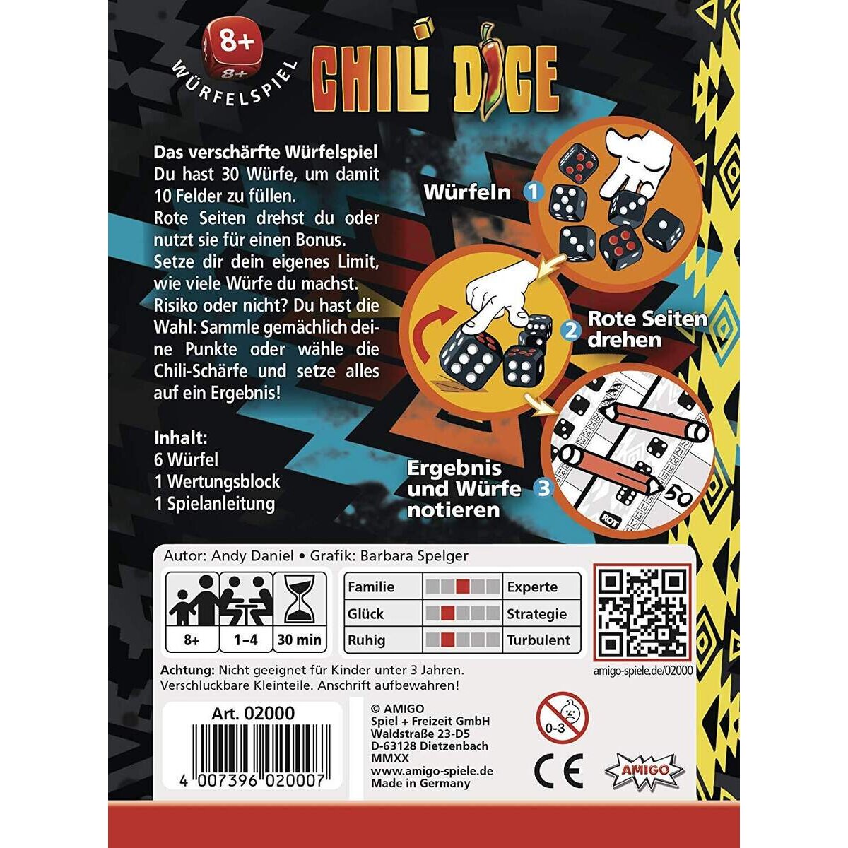 AMIGO Chili Dice