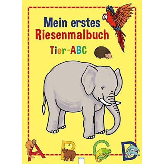 Arena Mein erstes Riesenmalbuch Tier Abc