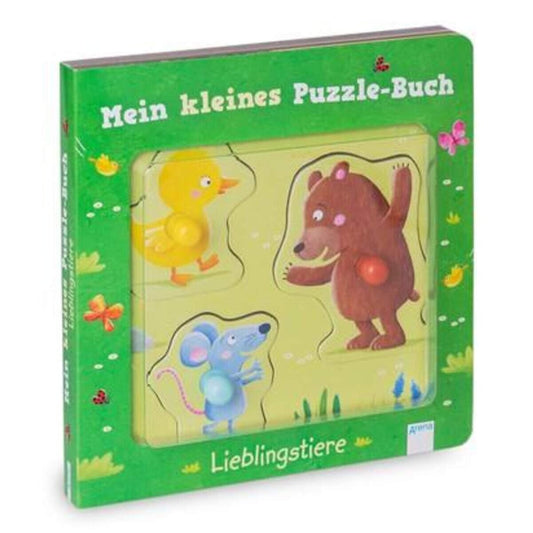 Arena Mein kleines Puzzle-Buch - Lieblingstiere