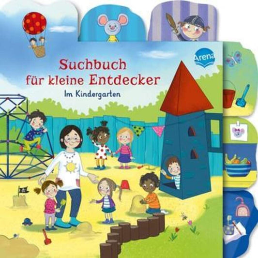 Arena Sauter, Suchbuch für kleine Entdecker. Im Kindergarten