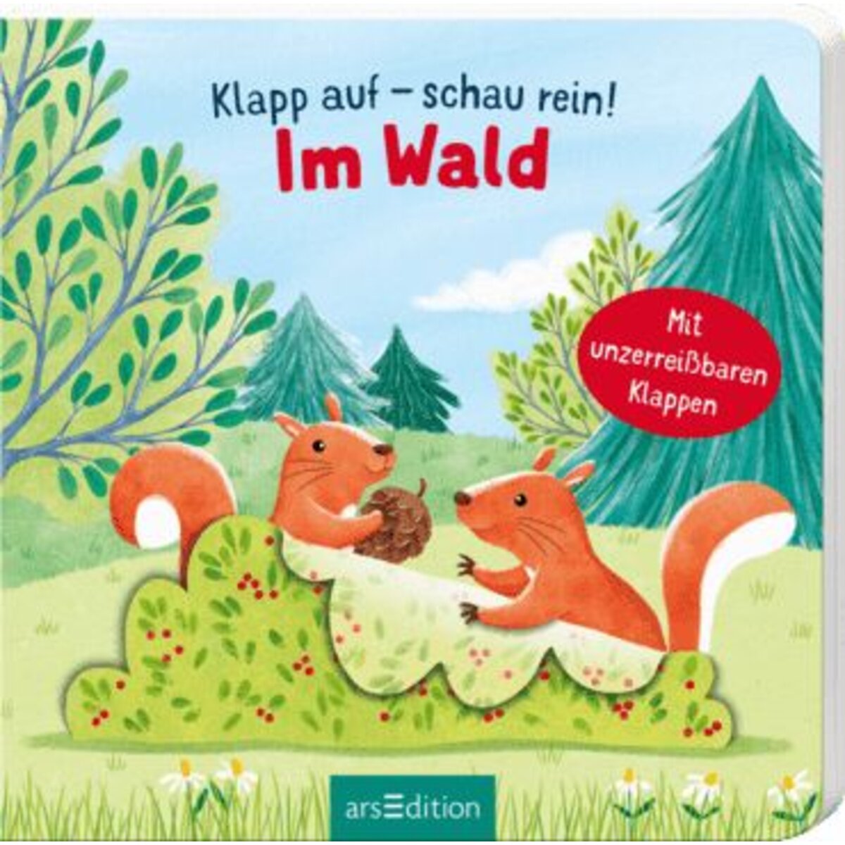 ars Edition Klapp auf – schau rein: Im Wald