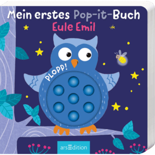 ars Edition Mein erstes Pop-it-Buch – Eule Emil