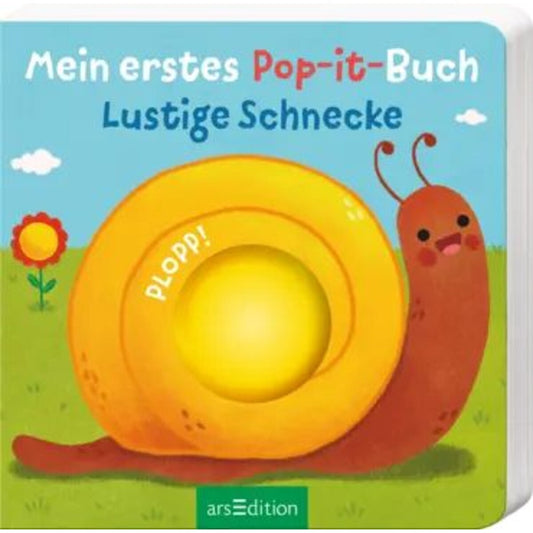 ars Edition Mein erstes Pop-it-Buch – Lustige Schnecke