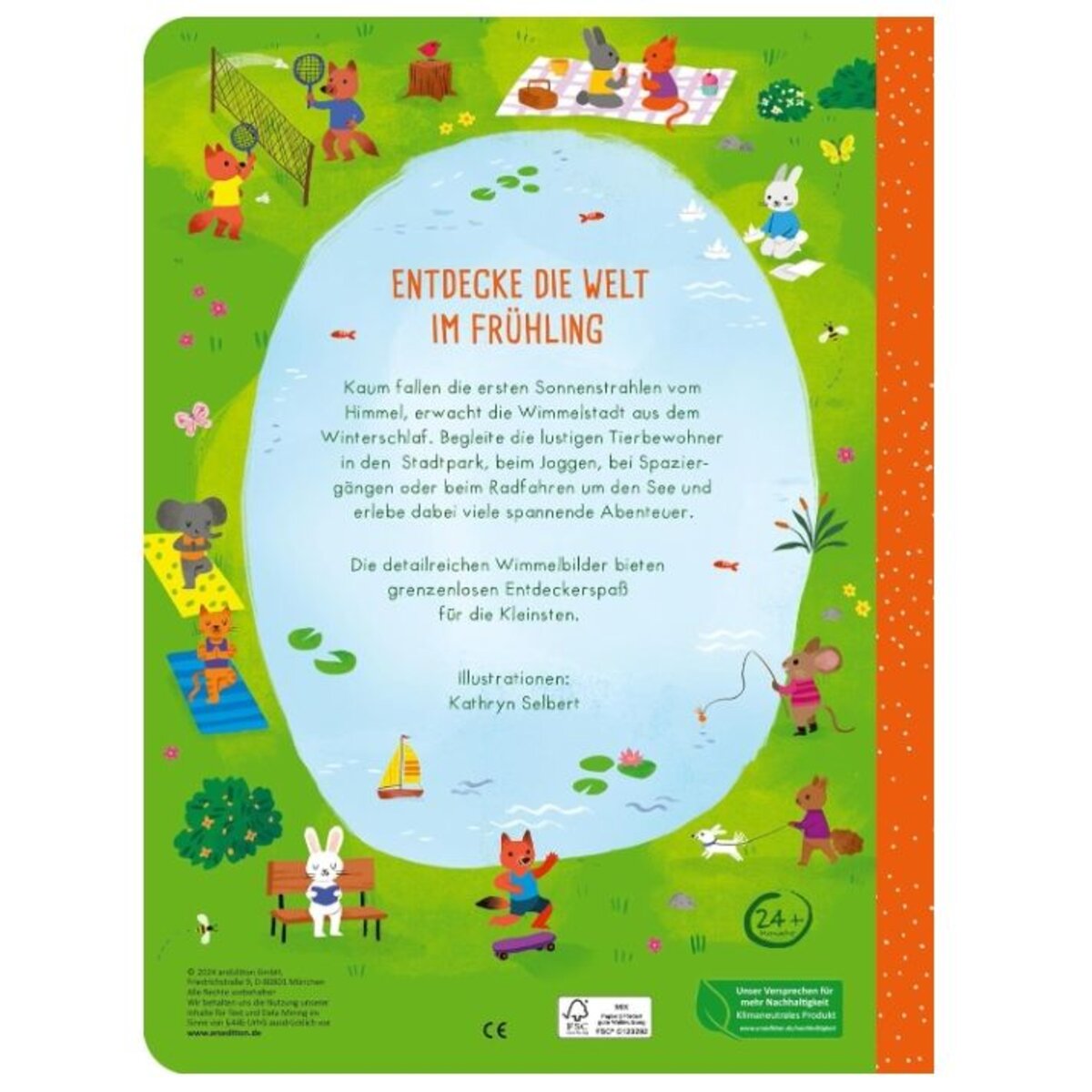 ars Edition Mein großes Wimmelbuch - Im Frühling