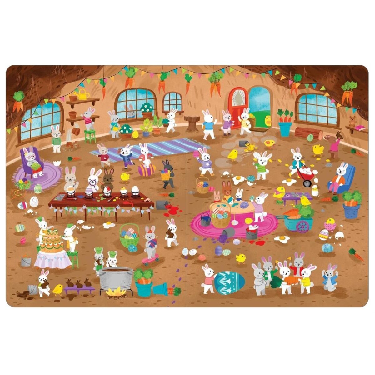 ars Edition Mein großes Wimmelbuch - Im Frühling