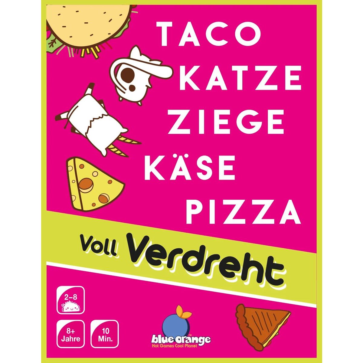 Asmodee Blue Orange Taco Katze Ziege Käse Pizza: Voll Verdreht