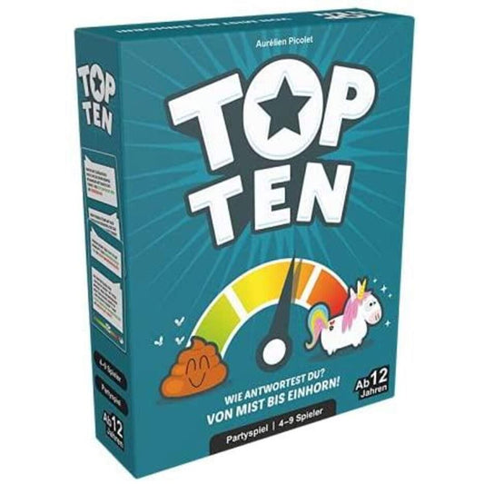 Asmodee Cocktail Games Partyspiel Top Ten