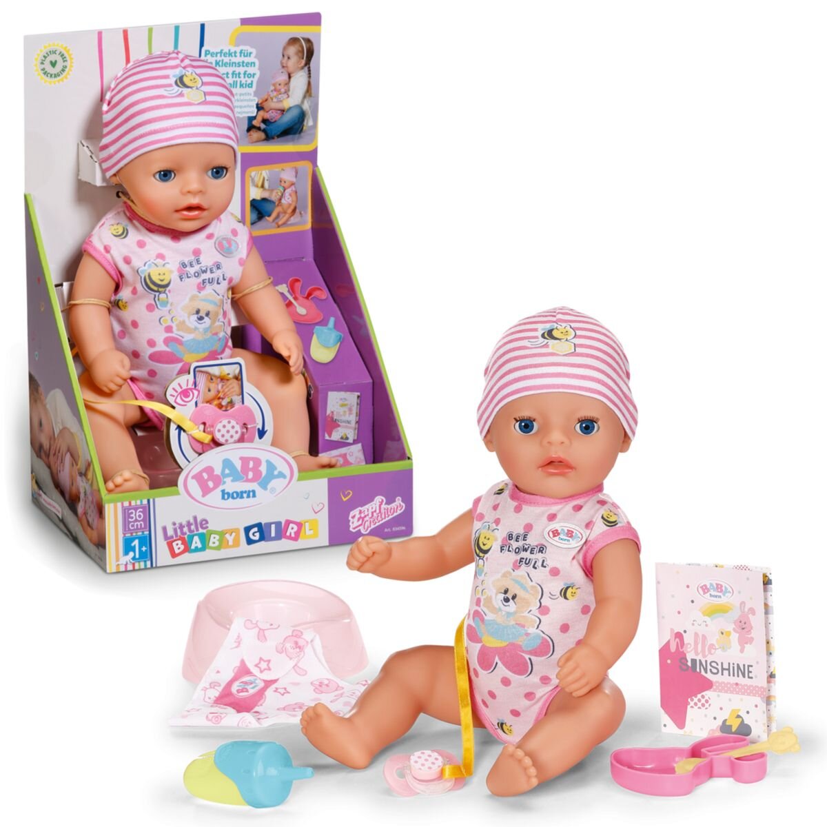 BABY born® Lena (Little Baby Girl) 36cm