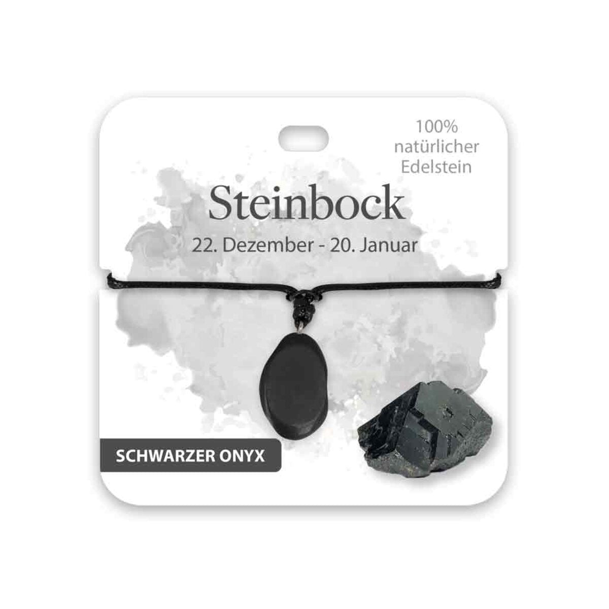 bb Klostermann Kette Edelstein Steinbock