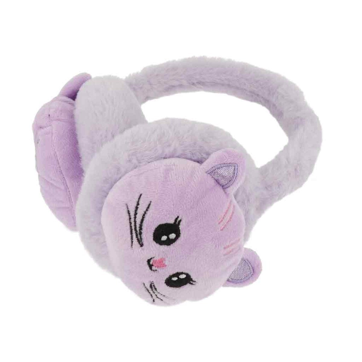 bb Klostermann Ohrenwärmer Katze hell lila