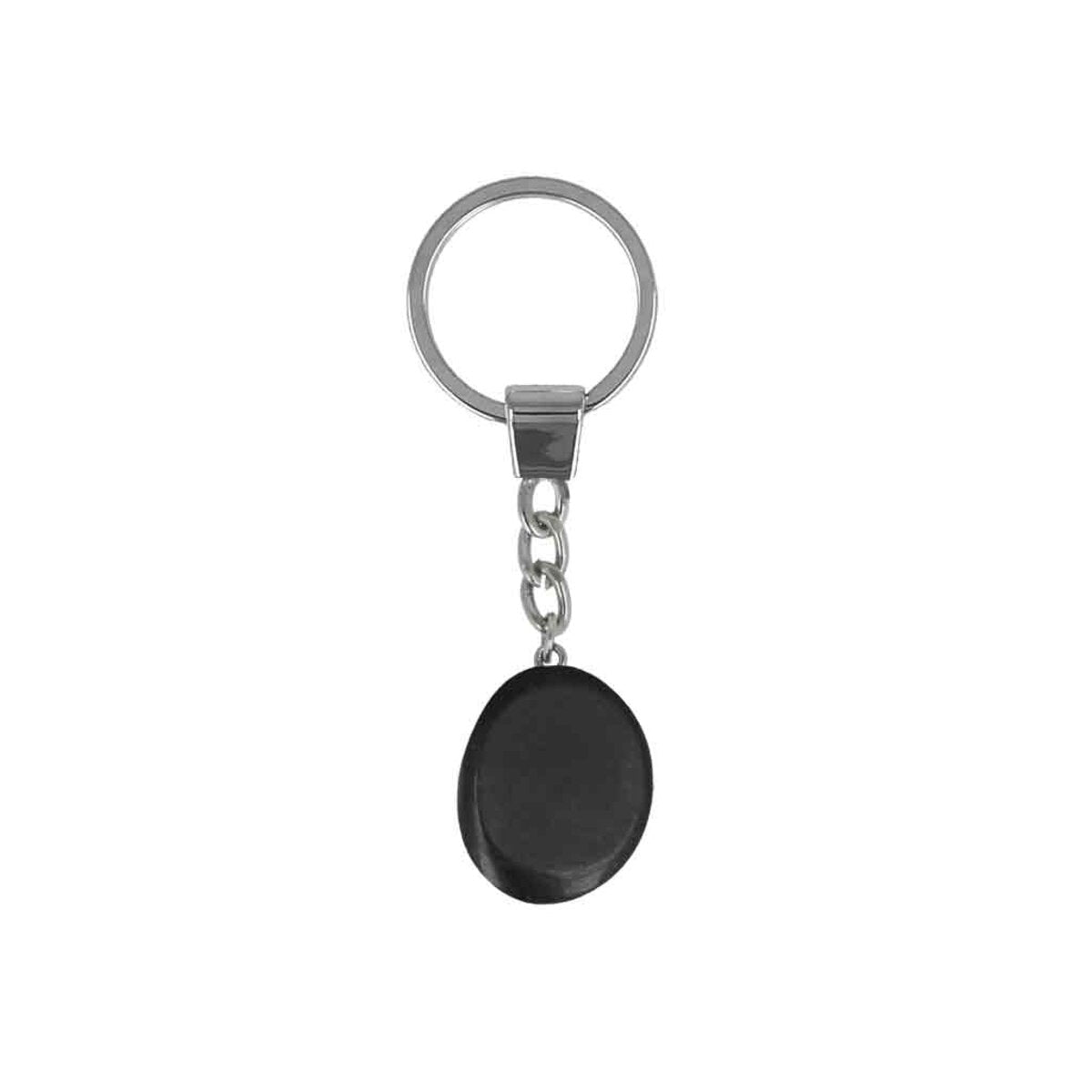 bb Klostermann Schlüsselanhänger Edelstein schwarzer Onyx