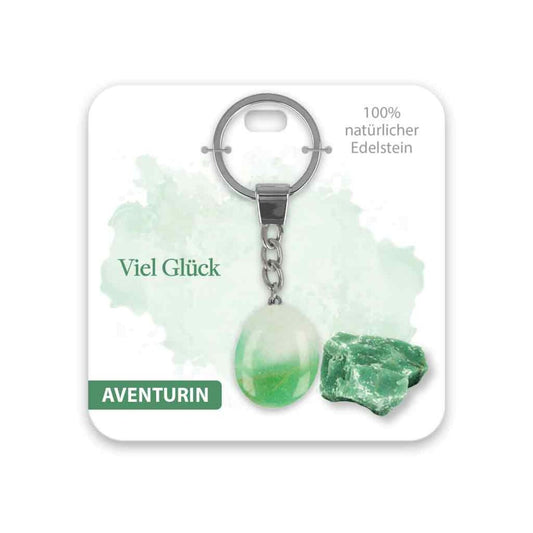 bb Klostermann Schlüsselanhänger Edelstein Viel Glück