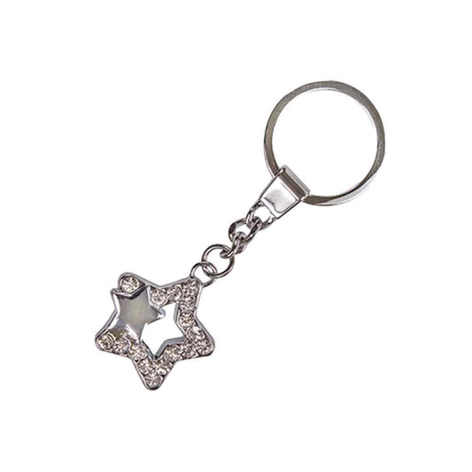 bb Klostermann Schlüsselanhänger Stern clear stone