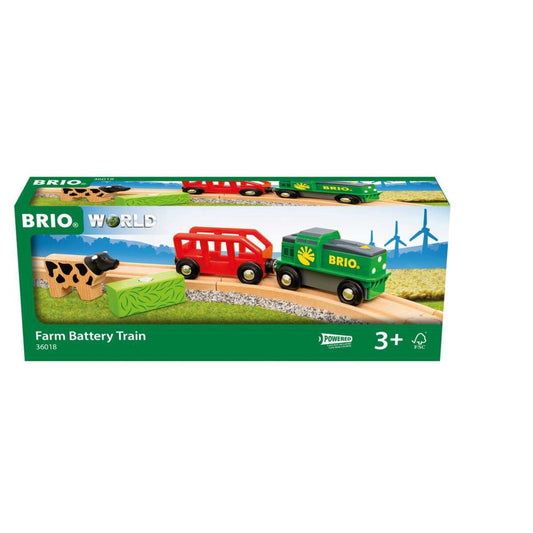 BRIO Bauernhof-Batterie-Zug