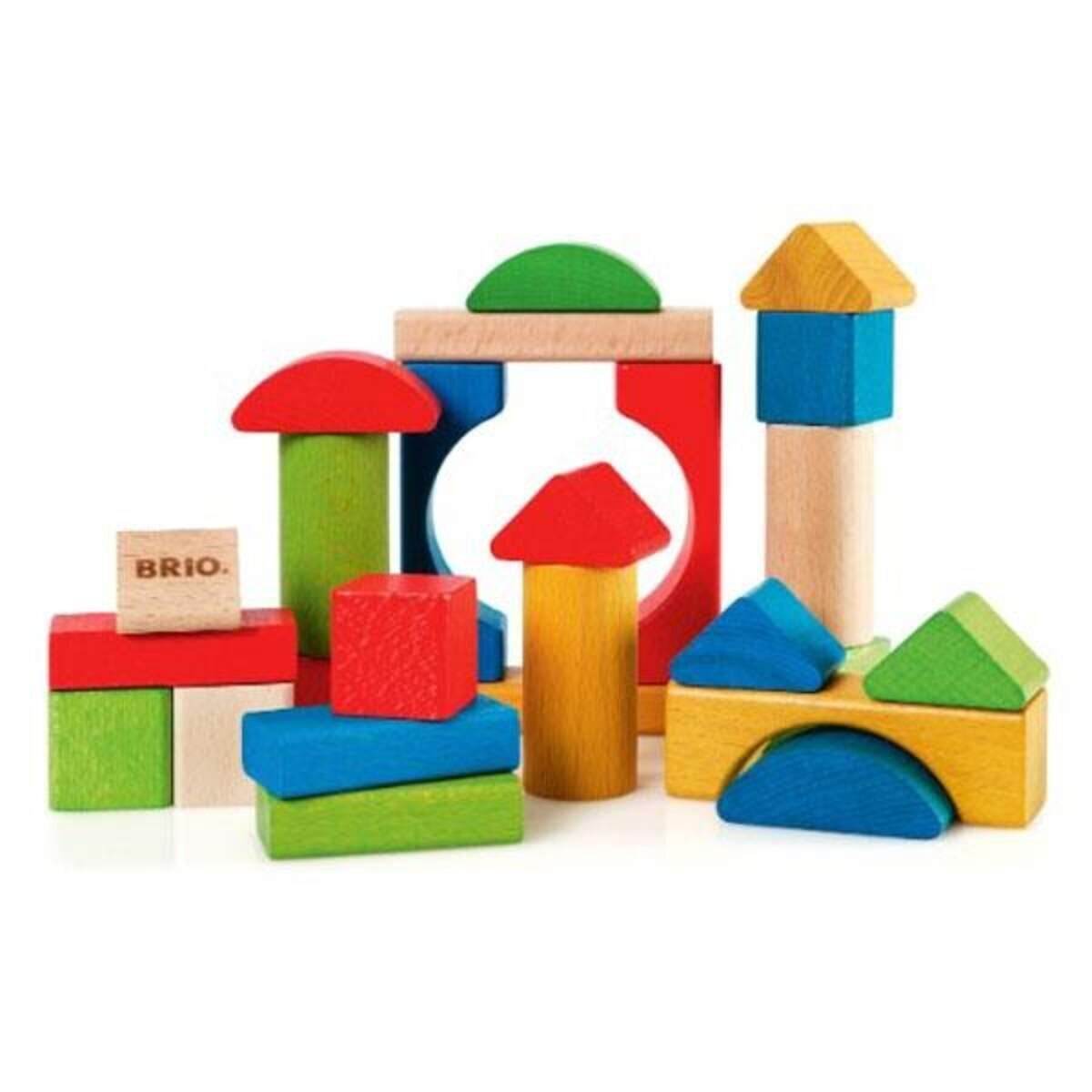 BRIO Bunte Holzbausteine 25Teile