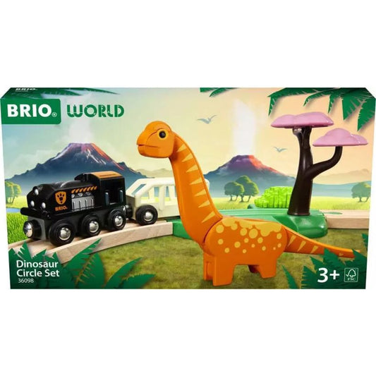 BRIO Dinosaurier Bahn Set