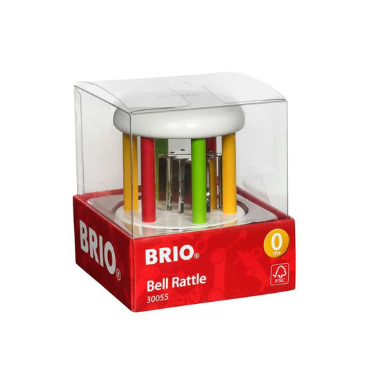 BRIO Klingelrassel Uni, 1 Stück, 4-fach sortiert