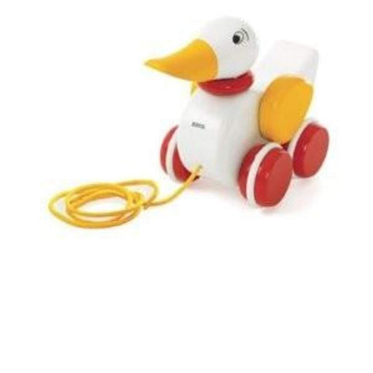 BRIO Nachziehente, weiß