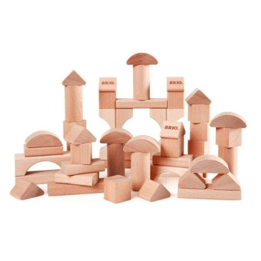 BRIO Natur Holzbausteine 50T.