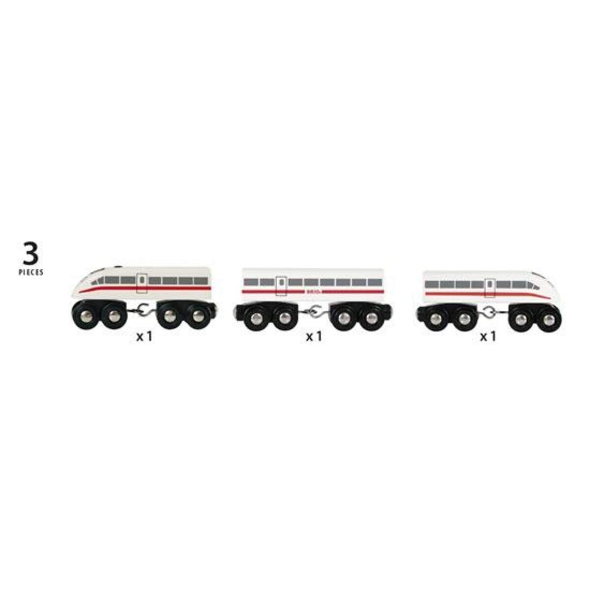 BRIO Schnellzug mit Sound, 3teilig