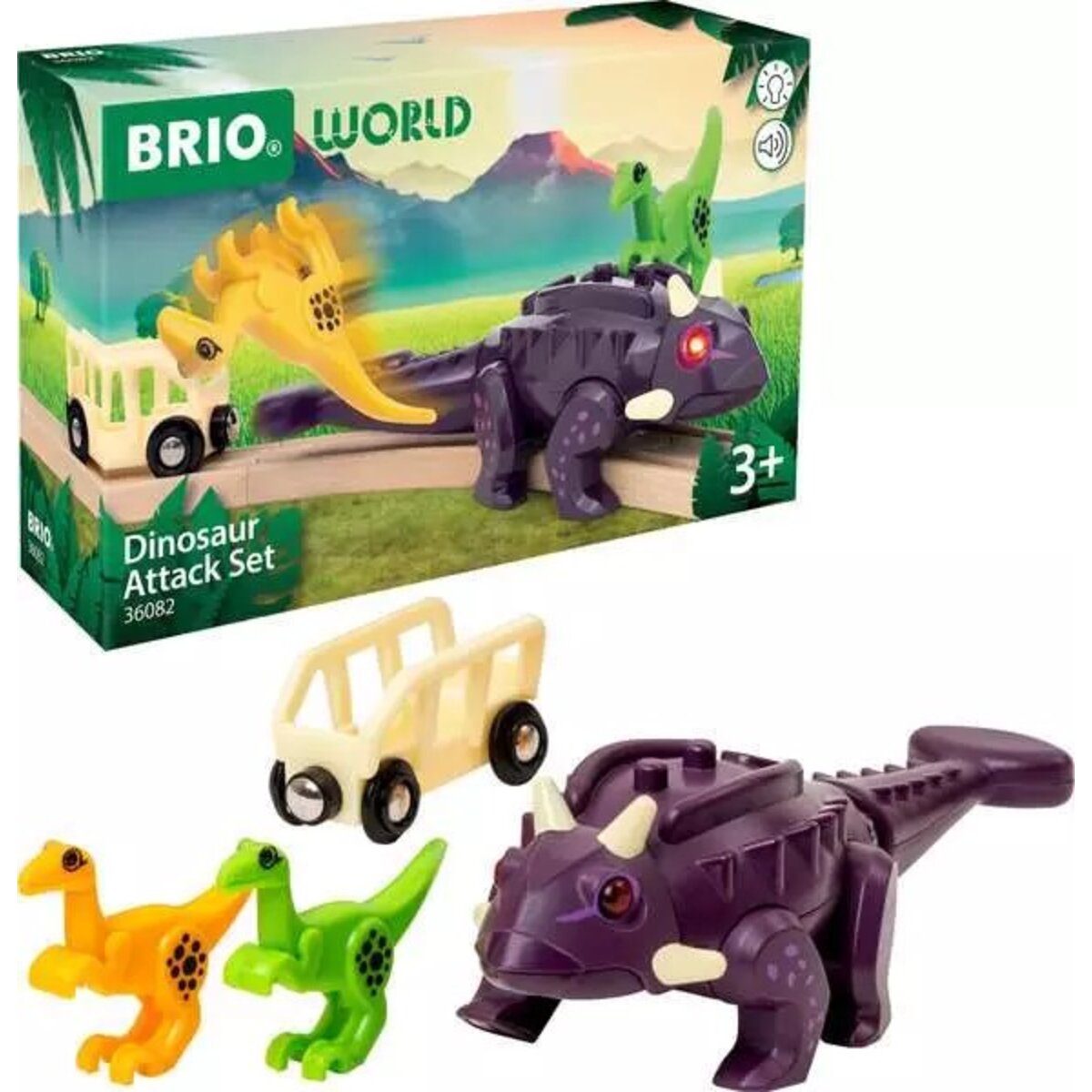 BRIO World Dinosaurier Ankylosaurus