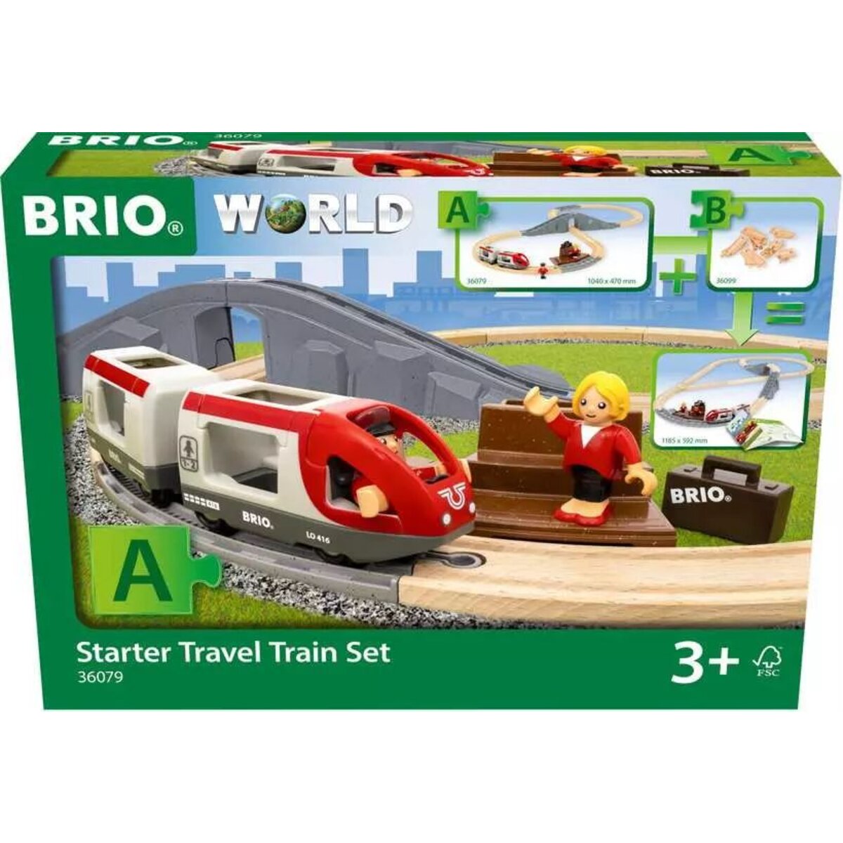 BRIO World Reisezug Starter Set A