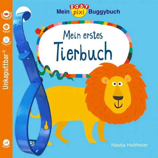 Carlsen Verlag Baby Pixi (unkaputtbar) 120: Mein Baby-Pixi-Buggybuch: Mein erstes Tierbuch