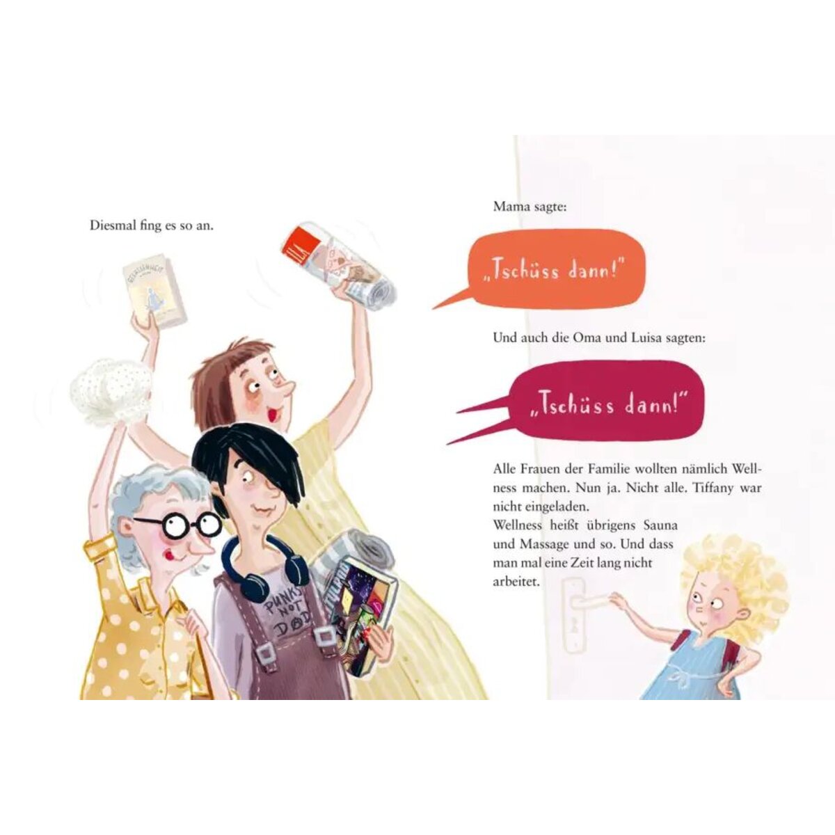 Carlsen Verlag Der Tag, an dem Tiffany das Wasser aus der Wanne geschaukelt hat