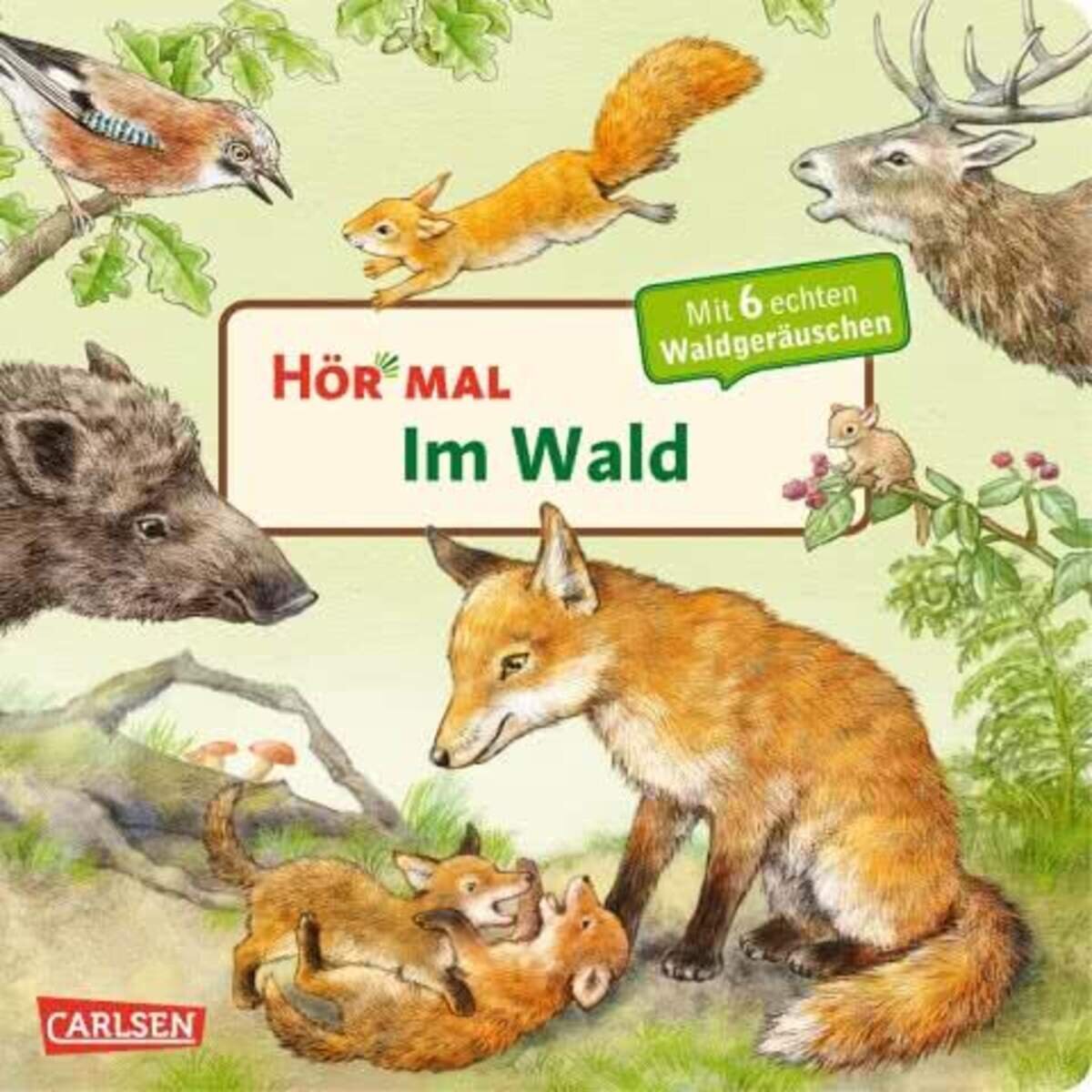 Carlsen Verlag Hör mal - Der Wald, Soundbuch