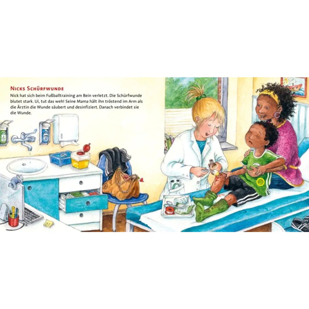 Carlsen Verlag Hör mal (Soundbuch): Bei der Kinderärztin