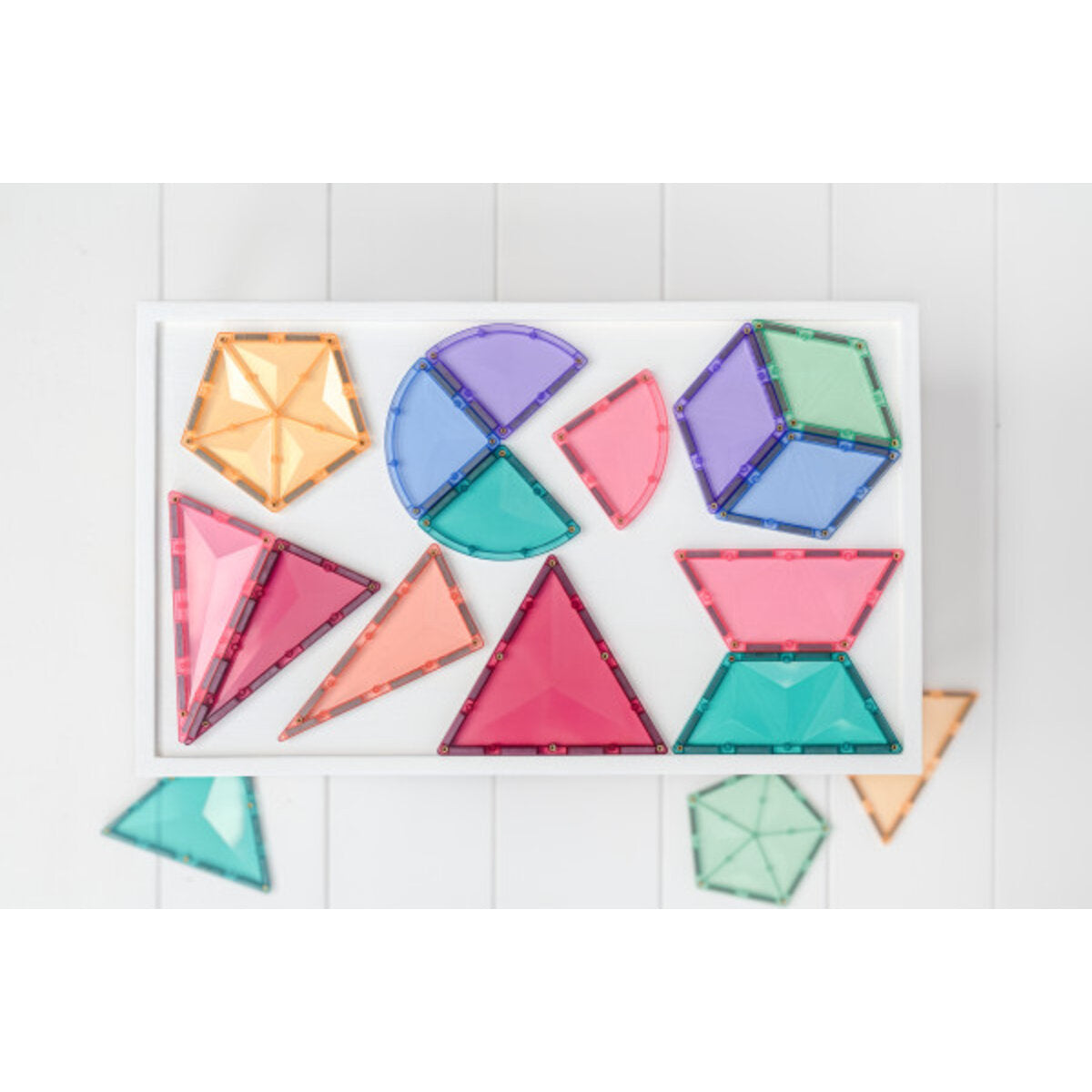 Connetix Magnetbausteine Pastel Shape Pack 48tlg.