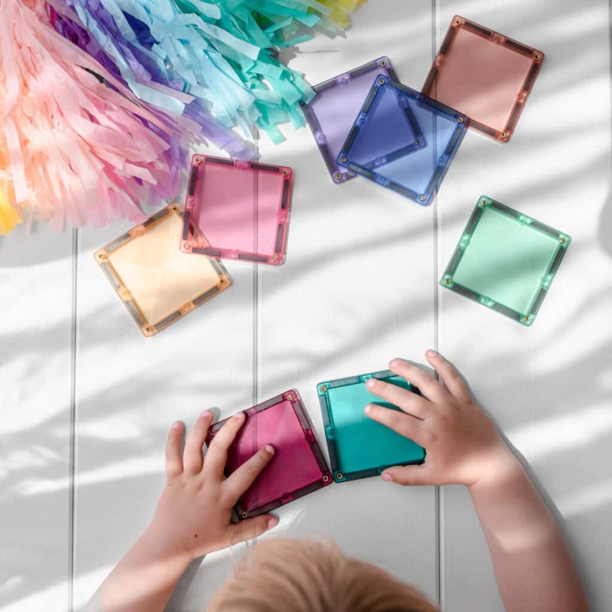 Connetix Pastell-Kreativpaket, 120 Teile