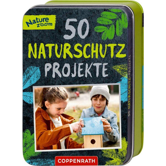 Coppenrath Verlag 50 Naturschutz-Projekte - Nature Zoom (Blechdose)