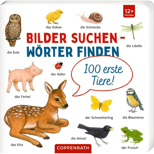 Coppenrath Verlag Bilder suchen - Wörter finden: 100 erste Tiere!