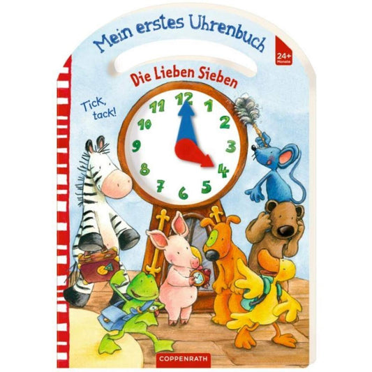 Coppenrath Verlag Die Lieben Sieben Mein erstes Uhrenbuch