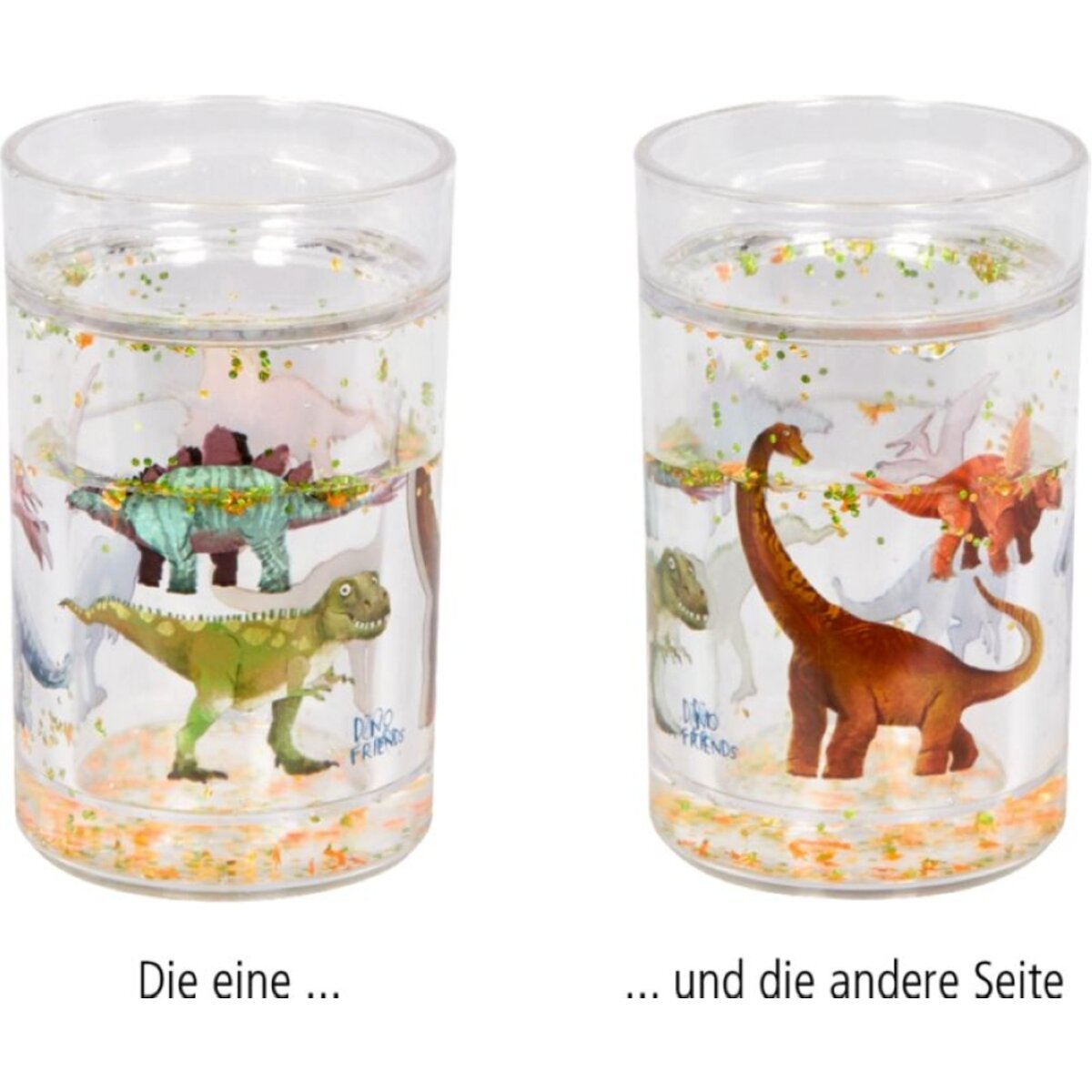 Coppenrath Verlag Glitzerbecher - Dino Friends