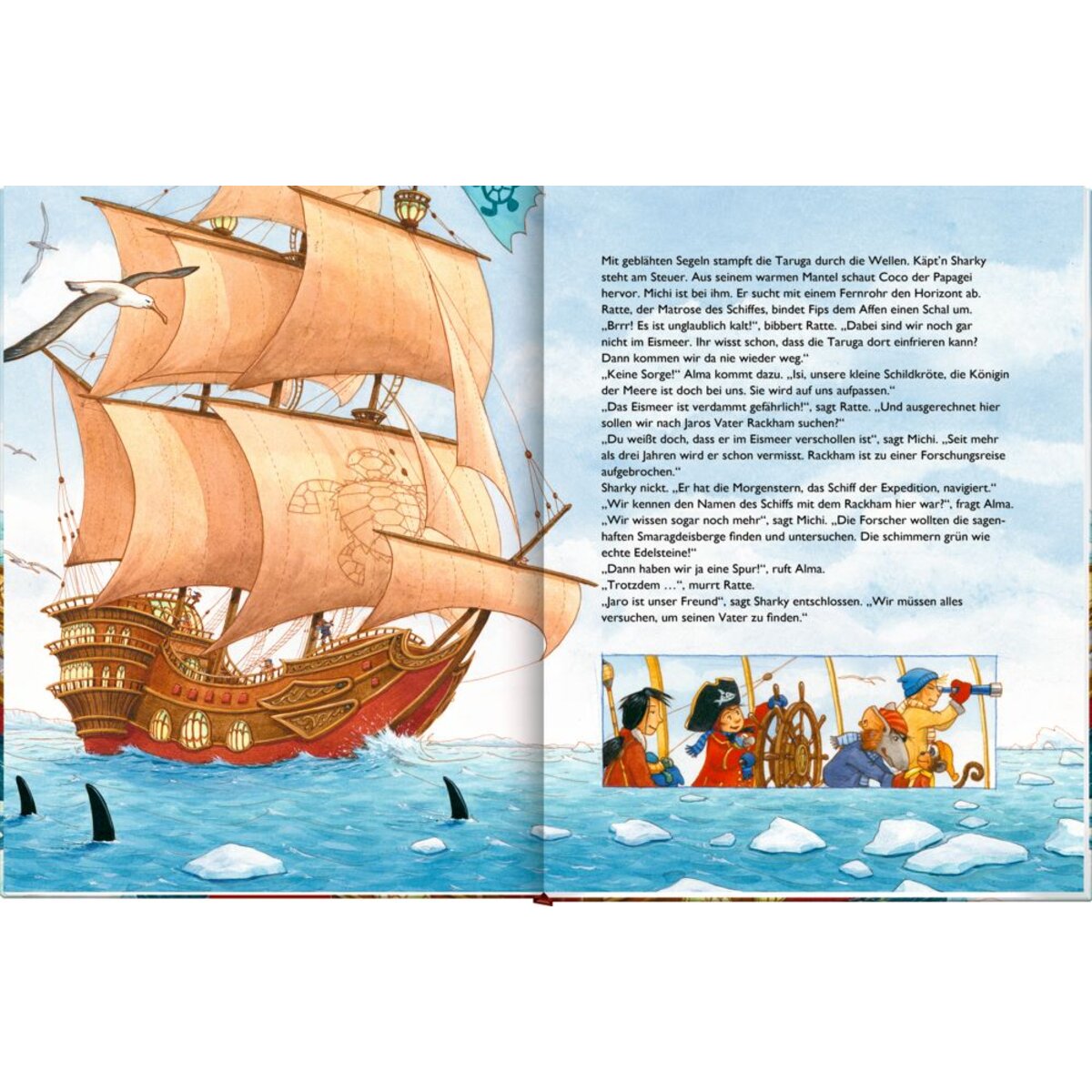 Coppenrath Verlag Käpt'n Sharky - Der geheimnisvolle Smaragdeisberg