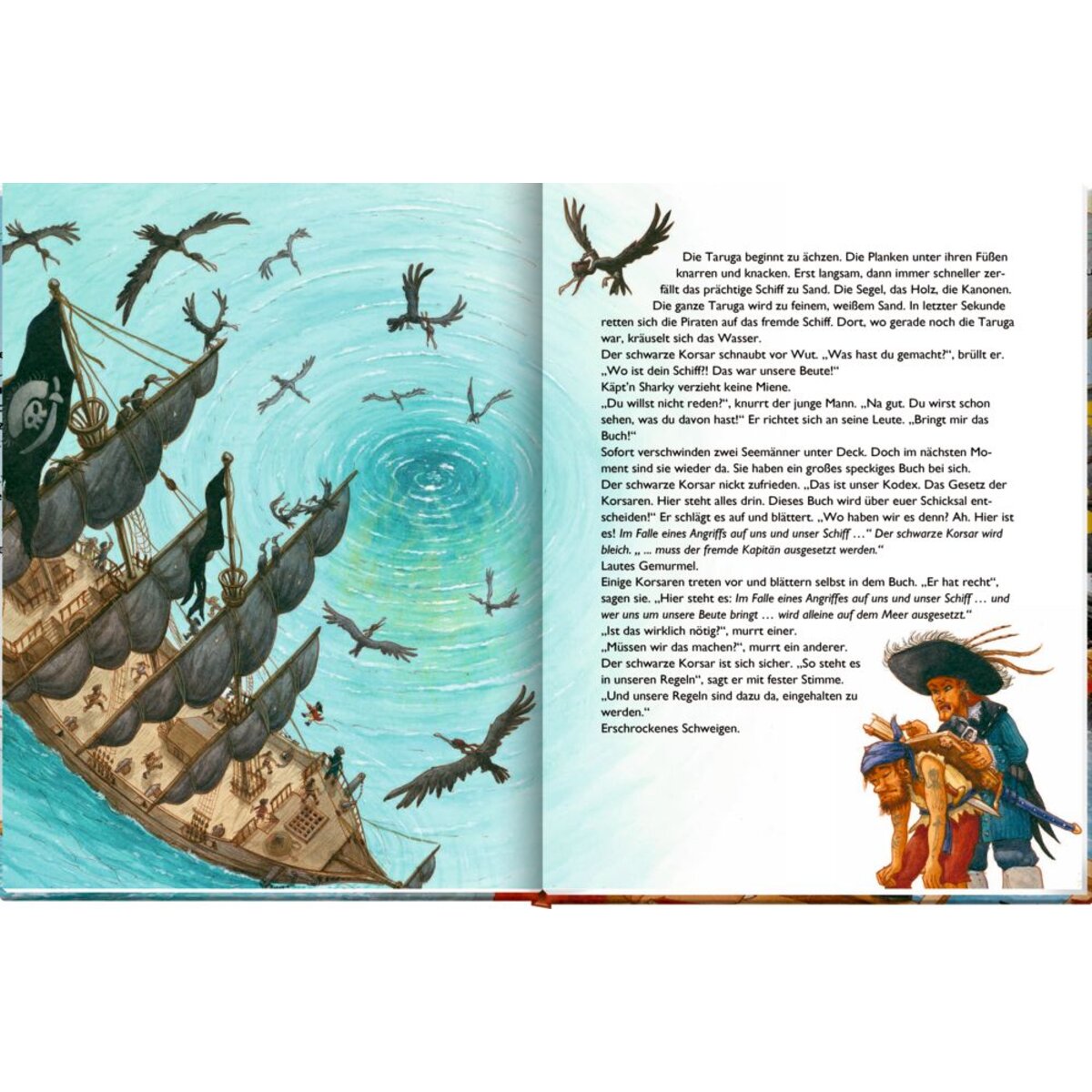 Coppenrath Verlag Käpt'n Sharky - Der schwarze Korsar