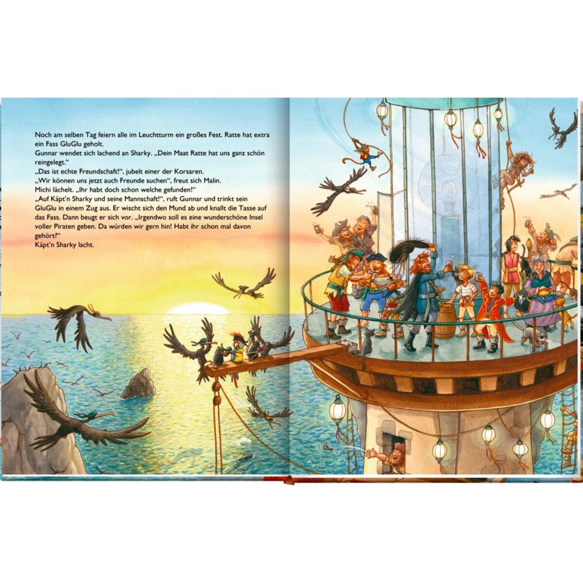 Coppenrath Verlag Käpt'n Sharky - Der schwarze Korsar