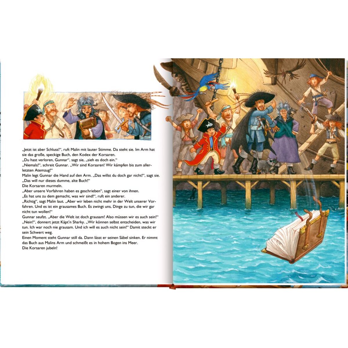 Coppenrath Verlag Käpt'n Sharky - Der schwarze Korsar