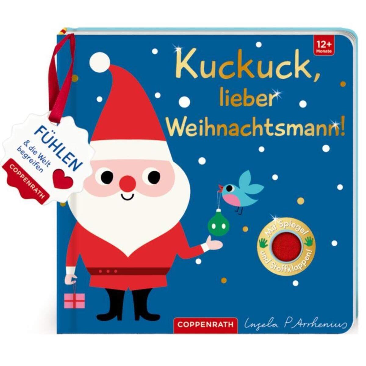 Coppenrath Verlag Mein Filz-Fühlbuch: Kuckuck, lieber Weihnachtsmann! (F.&b.)