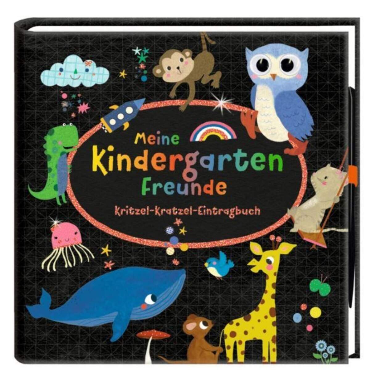Coppenrath Verlag Meine Kindergartenfreunde - Kritzel-Kratzel-Eintragbuch