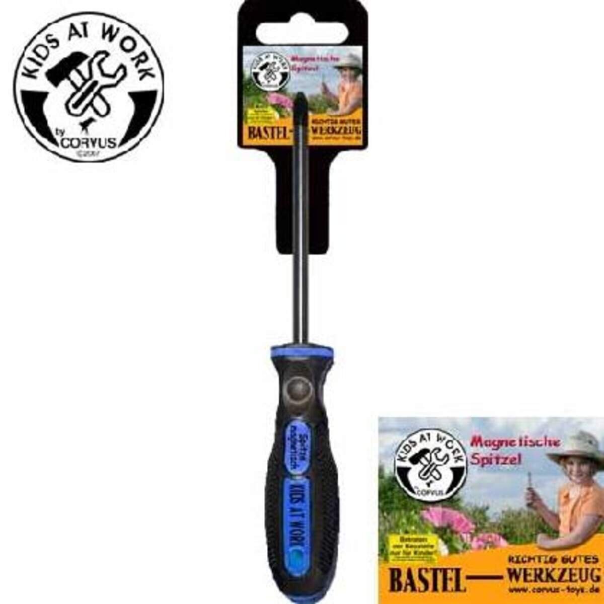 Corvus Schraubenzieher blau