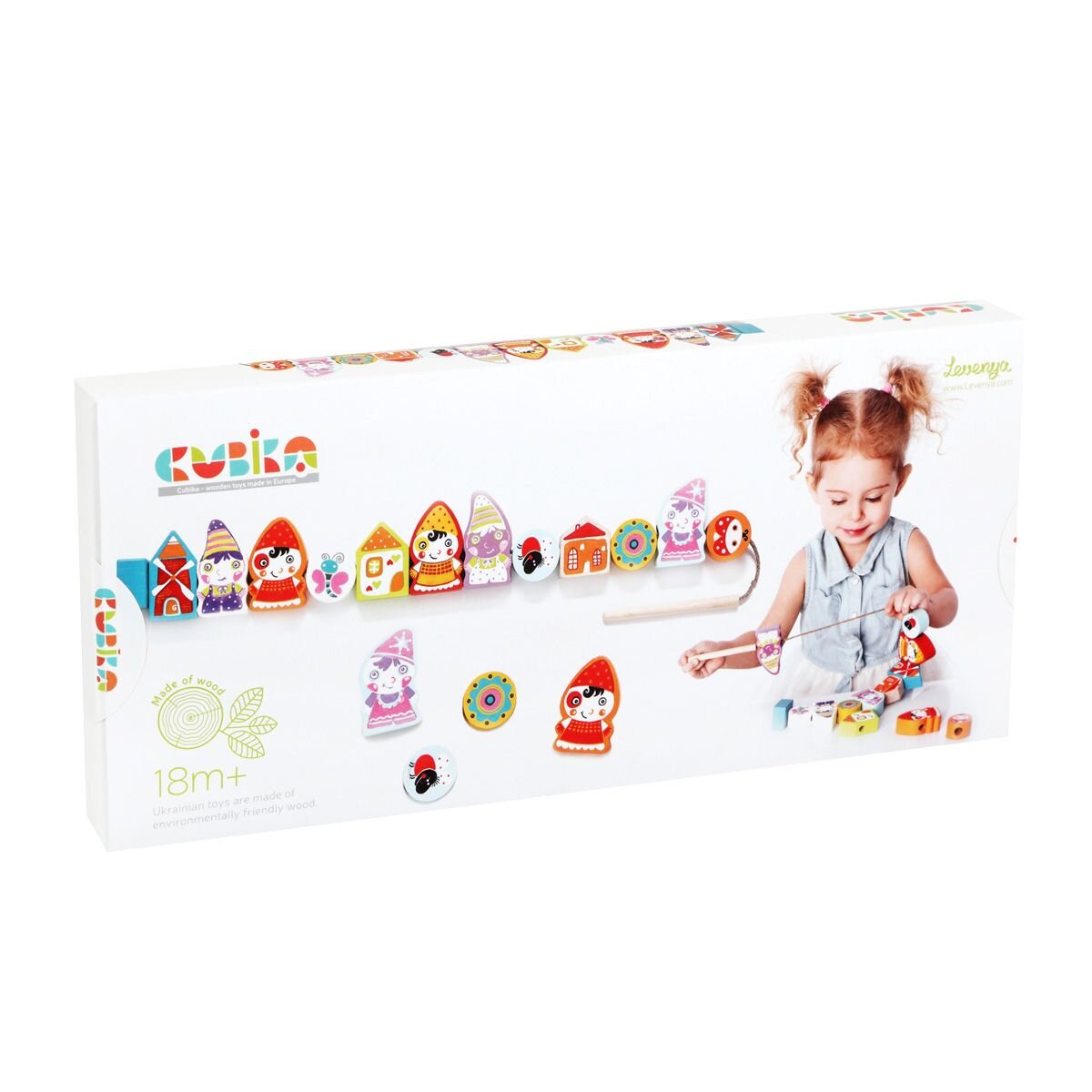 Cubika Fädelspiel «Fröhliche Zwerge»