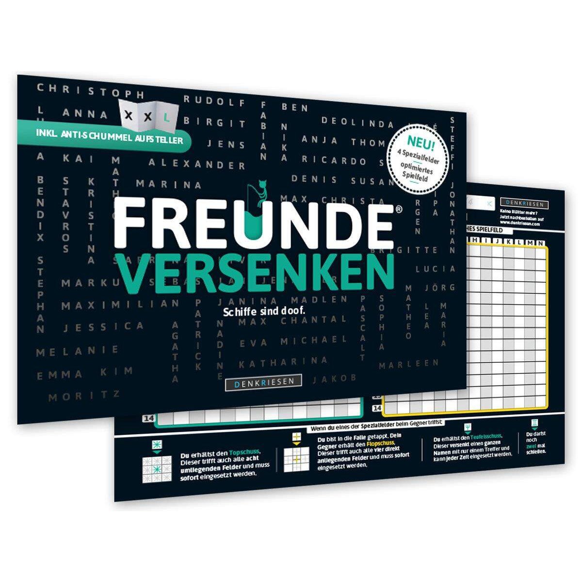 Denkriesen Freunde versenken Schiffe sind doof