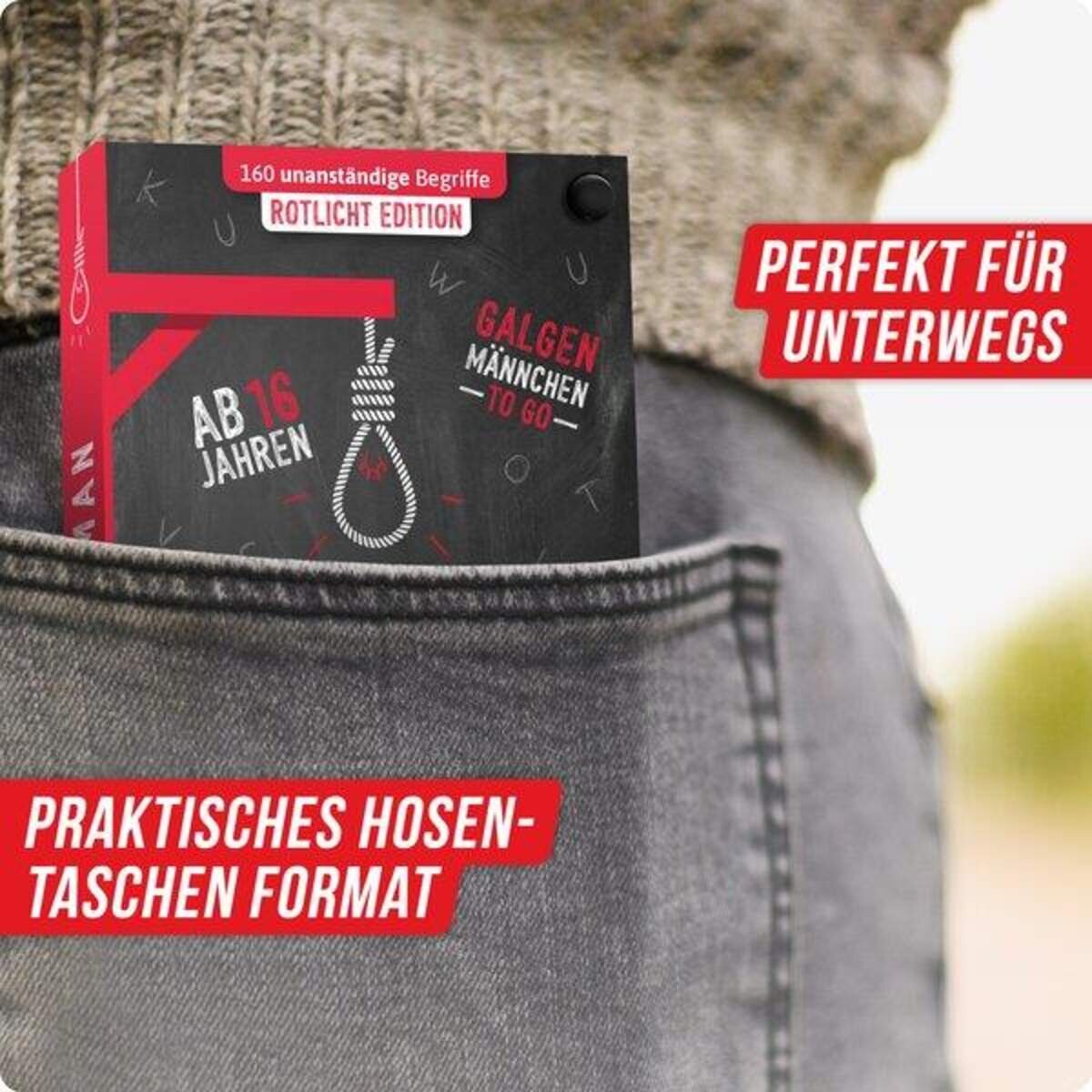 Denkriesen HANGMAN - Rotlich Edition "Galgenmännchen To Go"