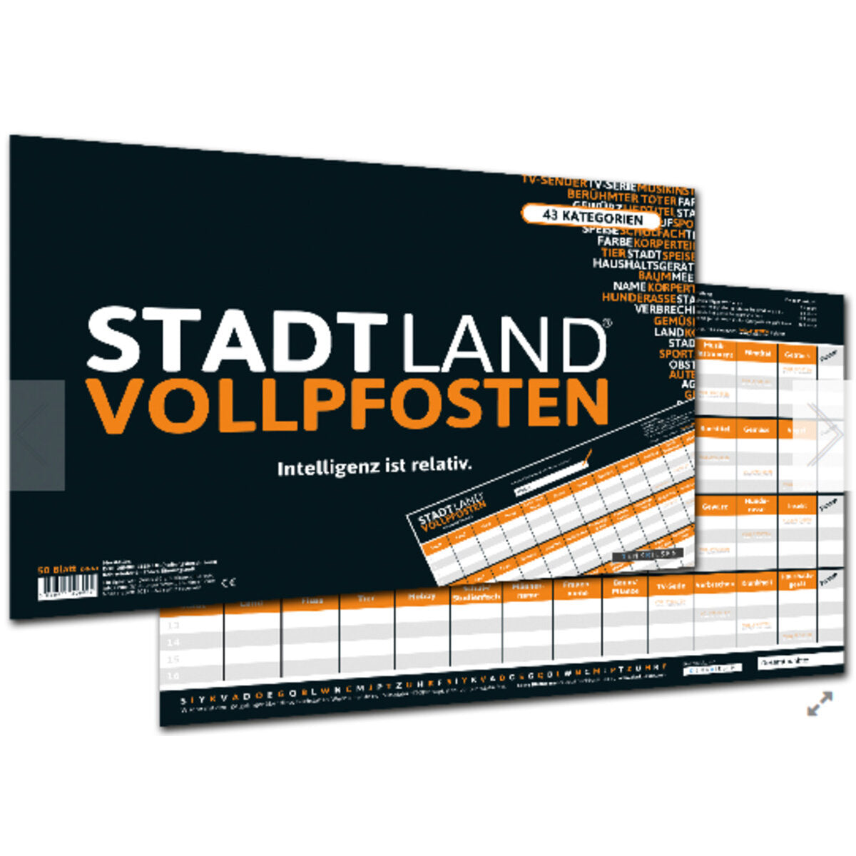 Denkriesen Stadt, Land, Vollpfosten Intelligenz ist relativ