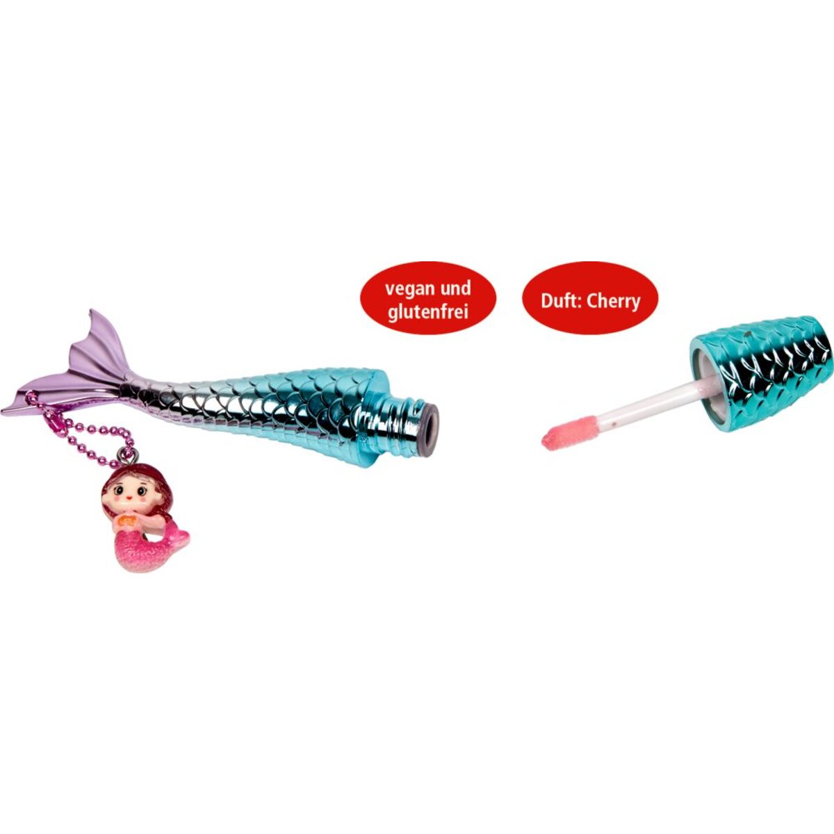 Die Spiegelburg Lipgloss Nella Nixe, 1 Stück, 2-fach sortiert