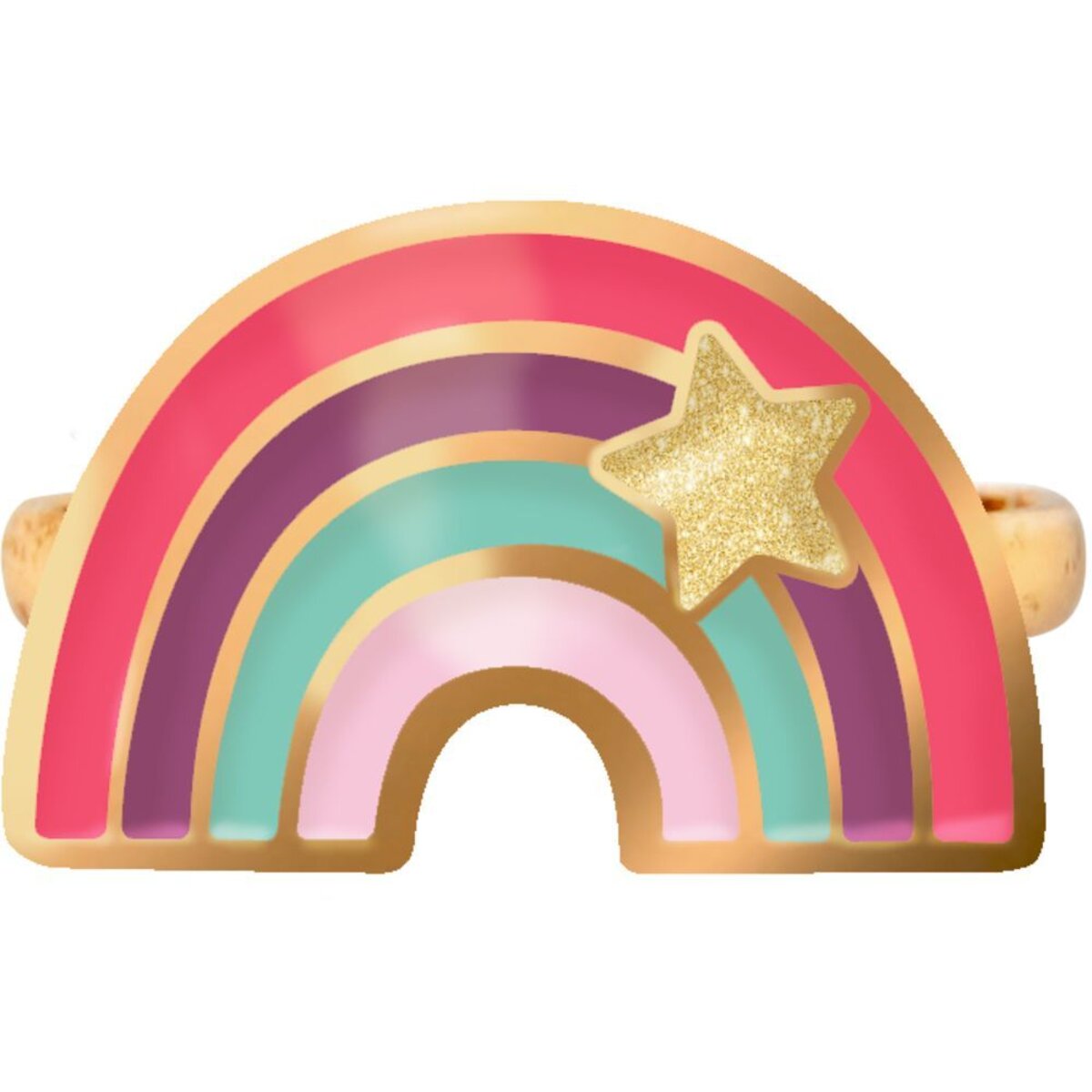 Die Spiegelburg Ring - Prinzessin Lillifee (Glitter&Gold), 1 Stück, 3-fach sortiert