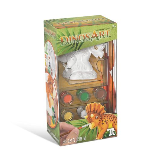 Dinosart Dino-Figur Triceratops zum Bemalen